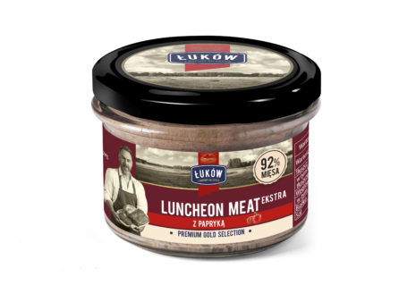 Luncheon meat ekstra z papryką 180g ŁUKÓW