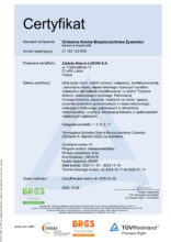 Certyfikat BRC