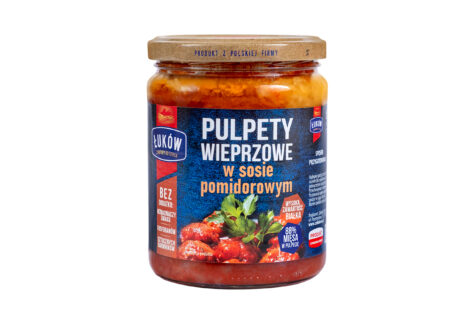 Pulpety wieprzowe w sosie pomidorowym 475g