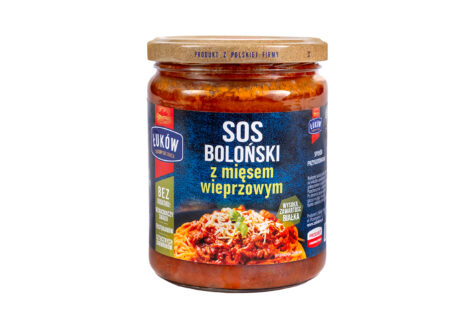 Sos boloński z mięsem wieprzowym
